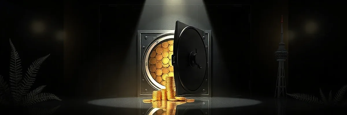 What the lobby actually shows after a one-dollar deposit for players in New Zealand