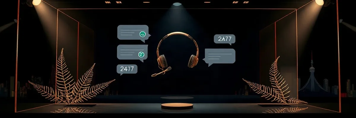 Verification handled as a support process, with timings for players in New Zealand
